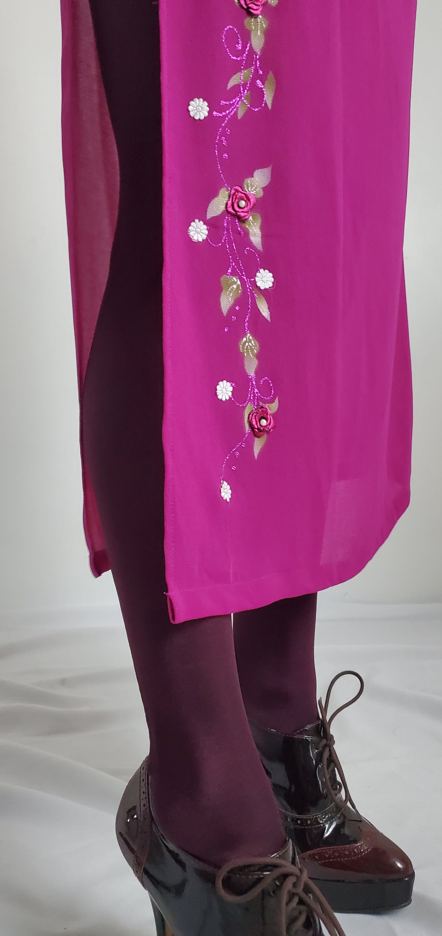 FUSCHIA WANNABE QIPAO