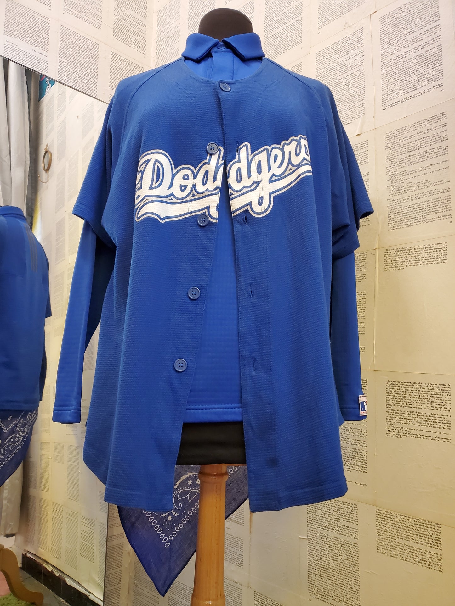 DODGERS UPCYCLED